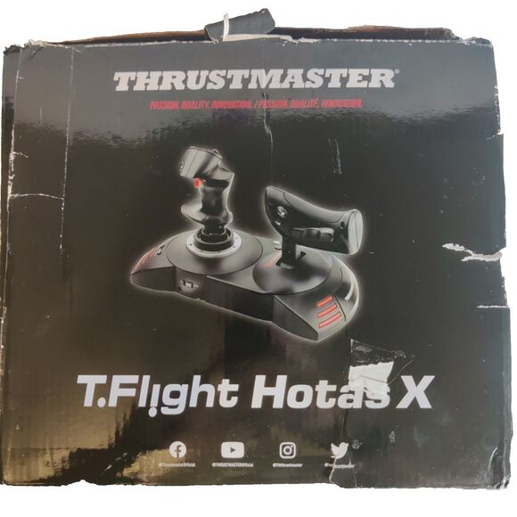 THRUSTMASTER HOTAS X Joystick with detachable Throttle PC, PS3/4/5 (2960703) NOB - Picture 4 of 16
